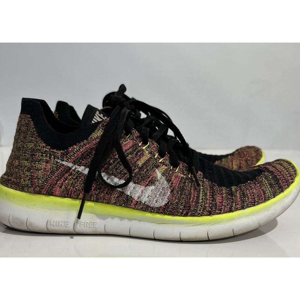 Nike Free Run Flyknit Unlimited Olympic Men's Size 9 Running Sneakers 843430-999
